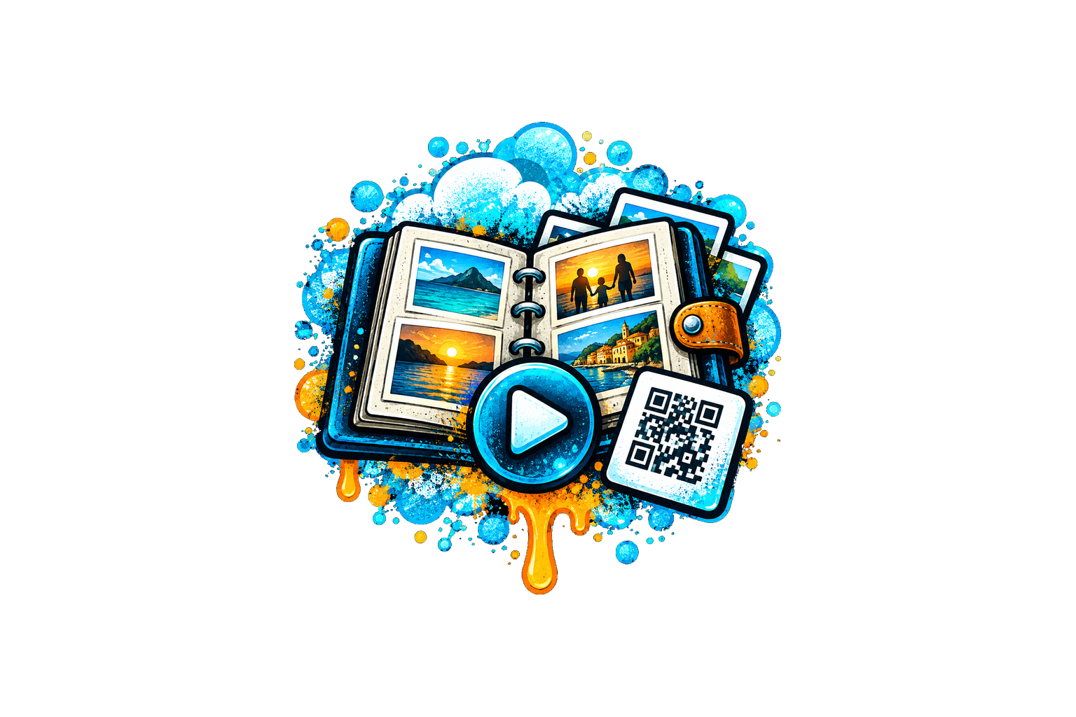 Albumvideo voor fotoboek en vakantie